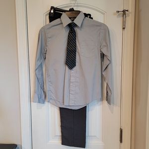 Boy's Izod dress pants, shirt ,and tie.